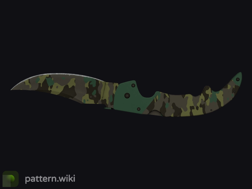 Falchion Knife Boreal Forest seed 853