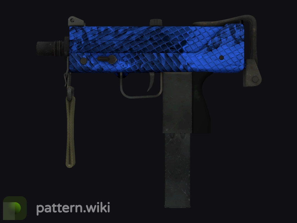 MAC-10 Lapis Gator seed 48