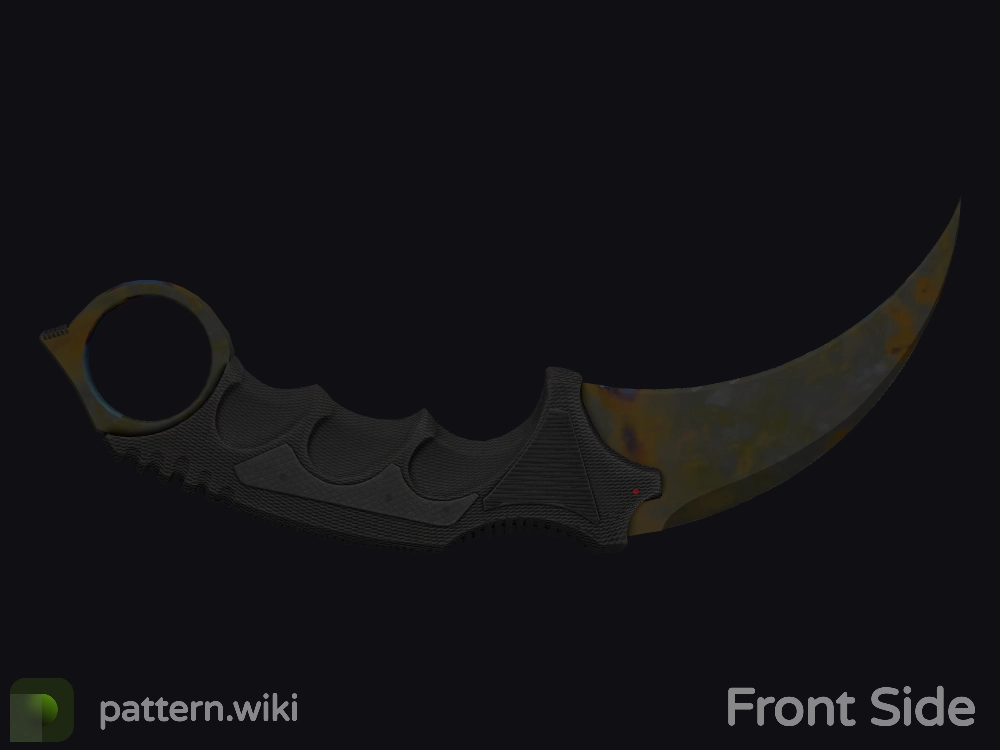 Karambit Case Hardened seed 156