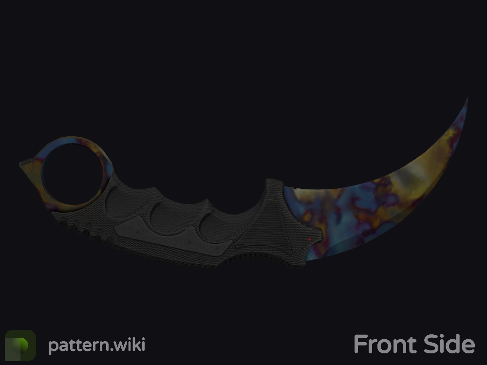 Karambit Case Hardened seed 466