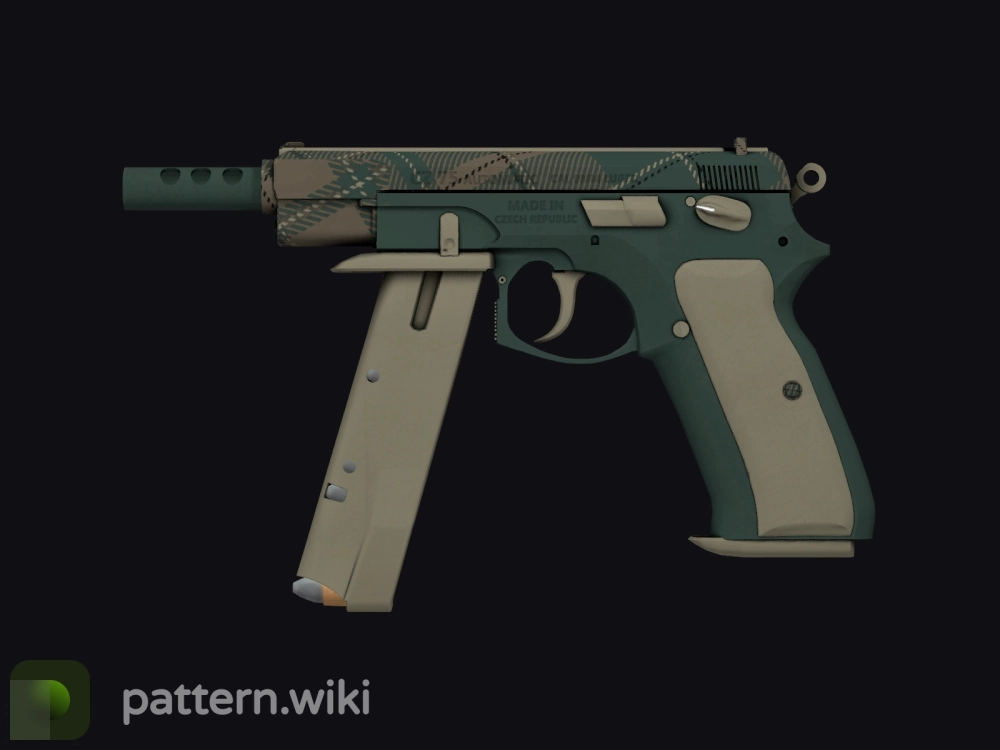 CZ75-Auto Green Plaid seed 78