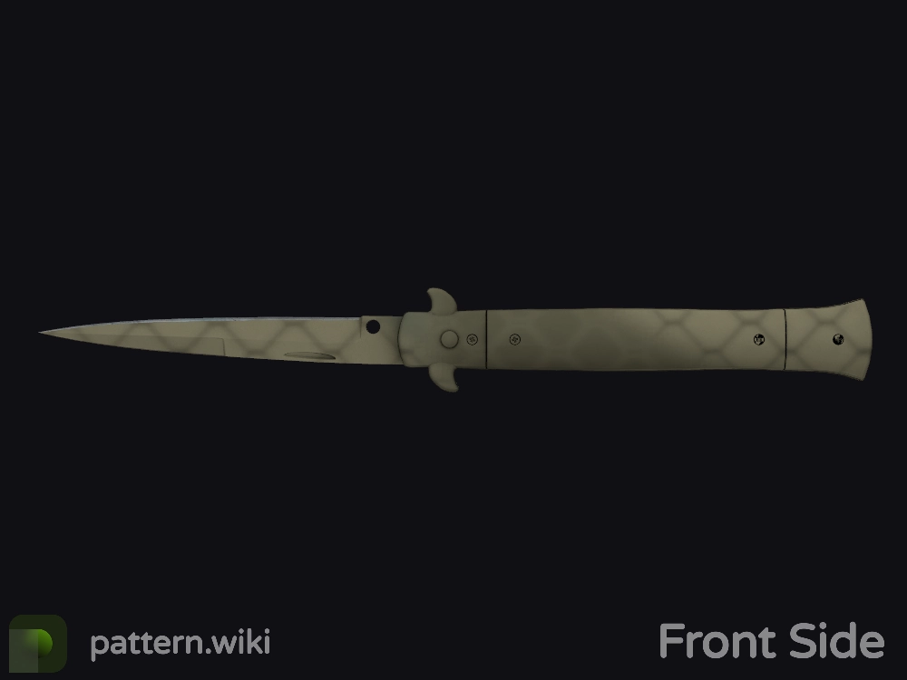 Stiletto Knife Safari Mesh seed 677