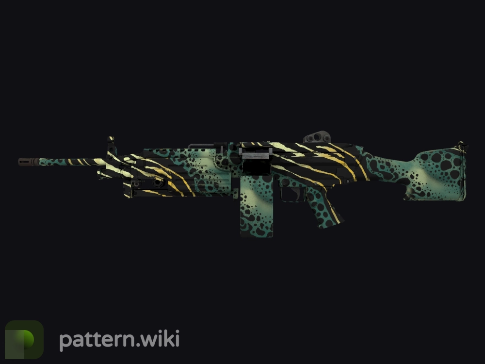 M249 Emerald Poison Dart seed 448