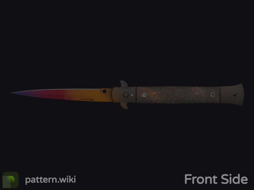 Stiletto Knife Fade seed 874