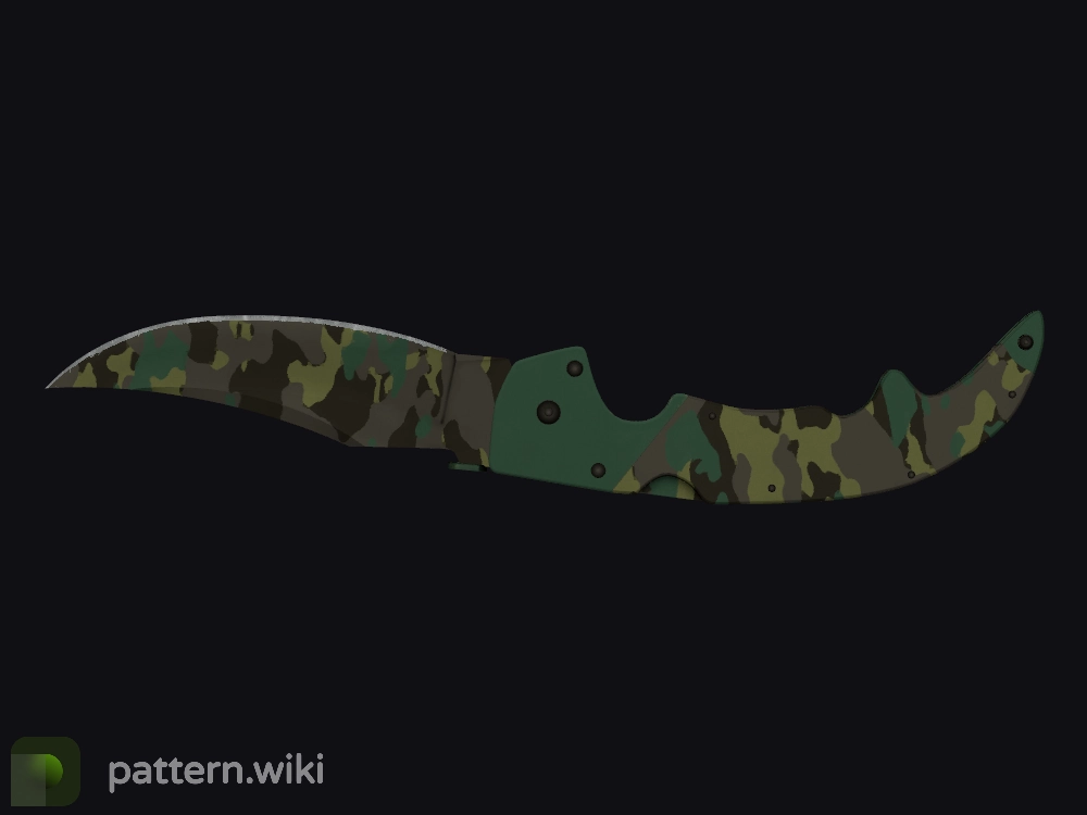 Falchion Knife Boreal Forest seed 284