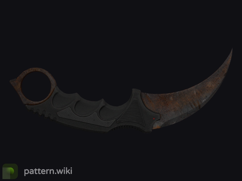 Karambit Rust Coat seed 143