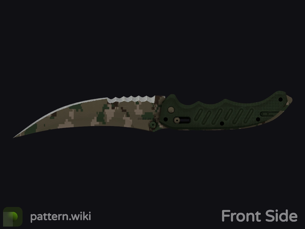 Flip Knife Forest DDPAT seed 501