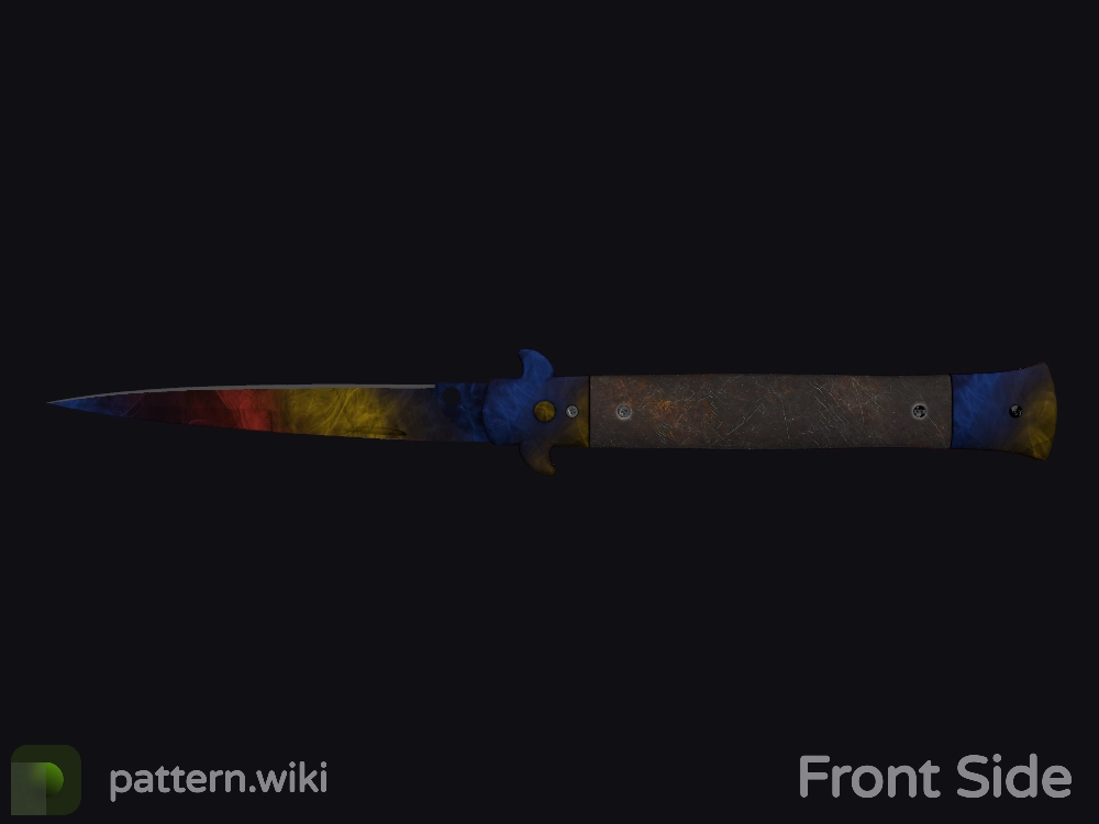 Stiletto Knife Marble Fade seed 912