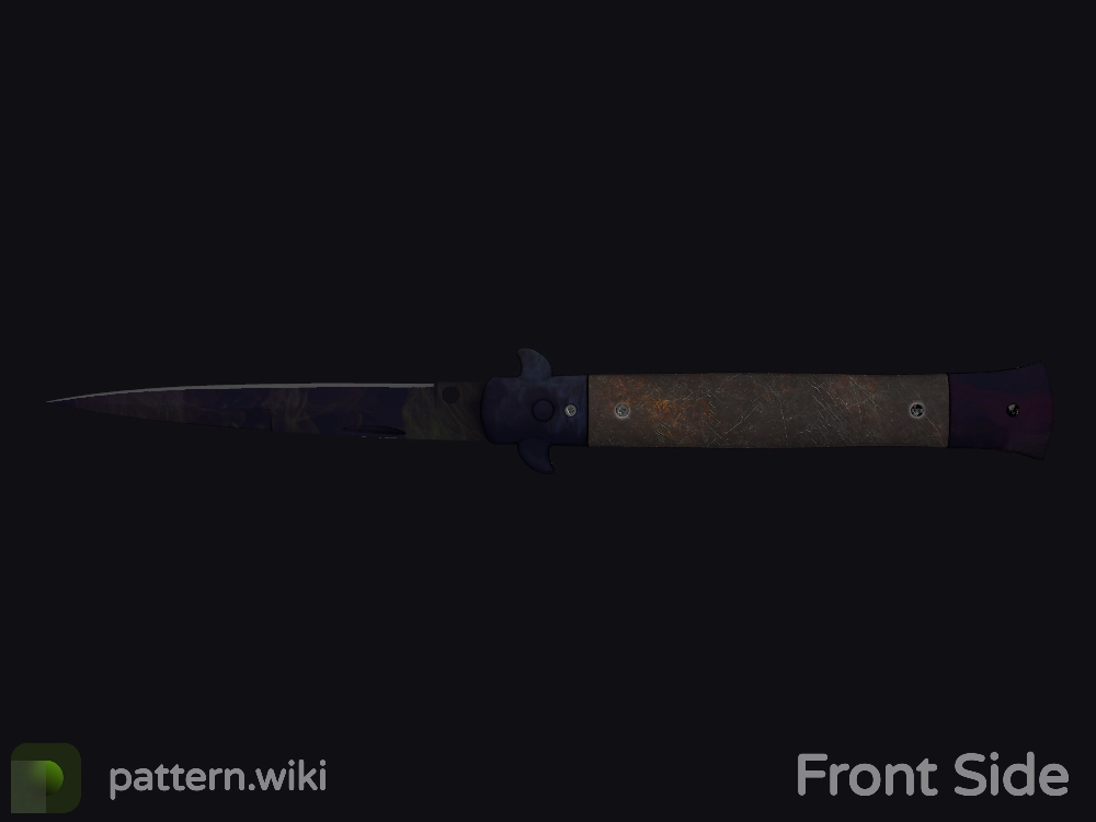 Stiletto Knife Doppler seed 669