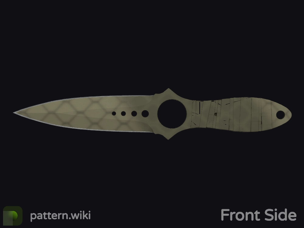 Skeleton Knife Safari Mesh seed 425