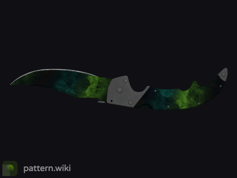 Falchion Knife Gamma Doppler seed 535