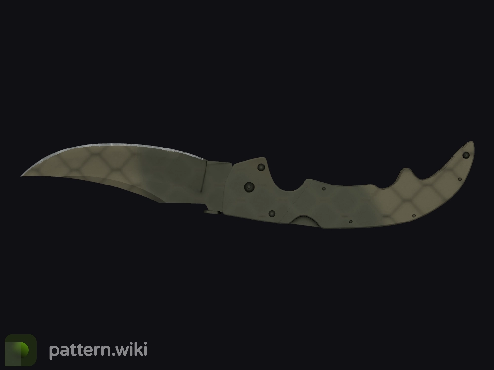 Falchion Knife Safari Mesh seed 440