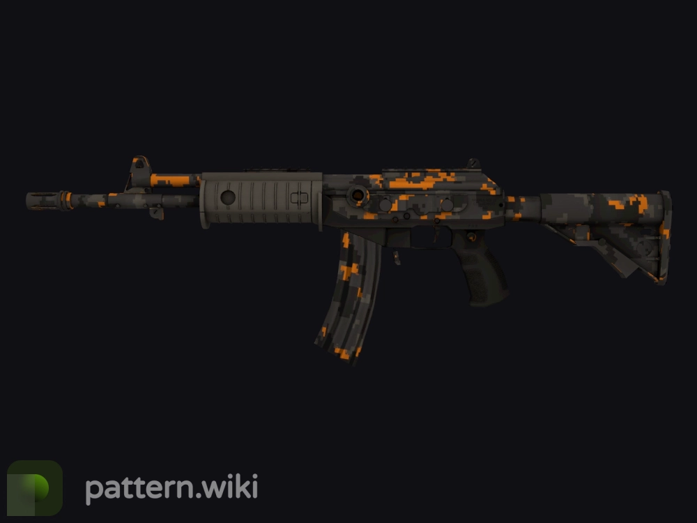 Galil AR Orange DDPAT seed 328