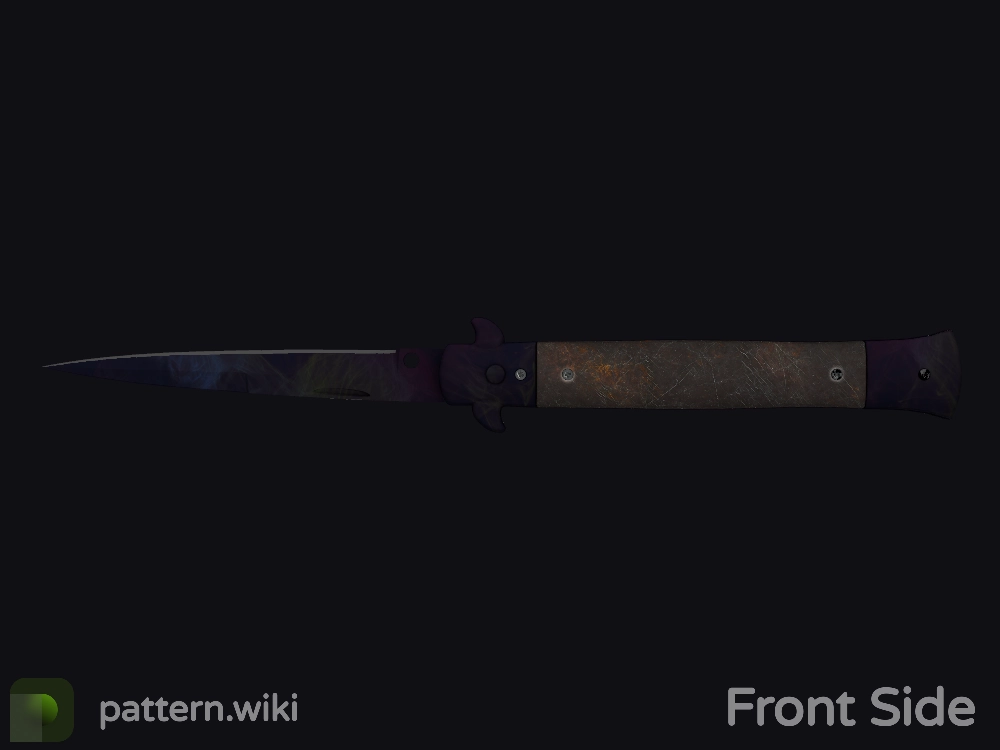 Stiletto Knife Doppler seed 619