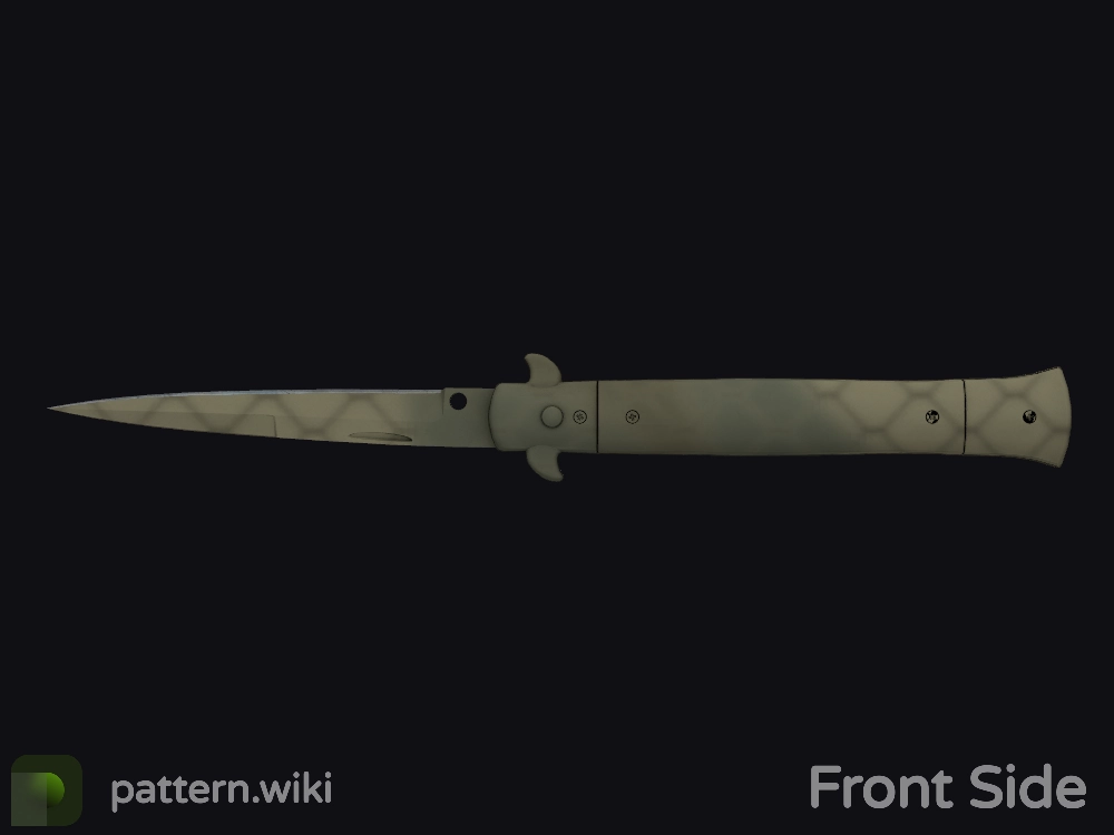 Stiletto Knife Safari Mesh seed 688