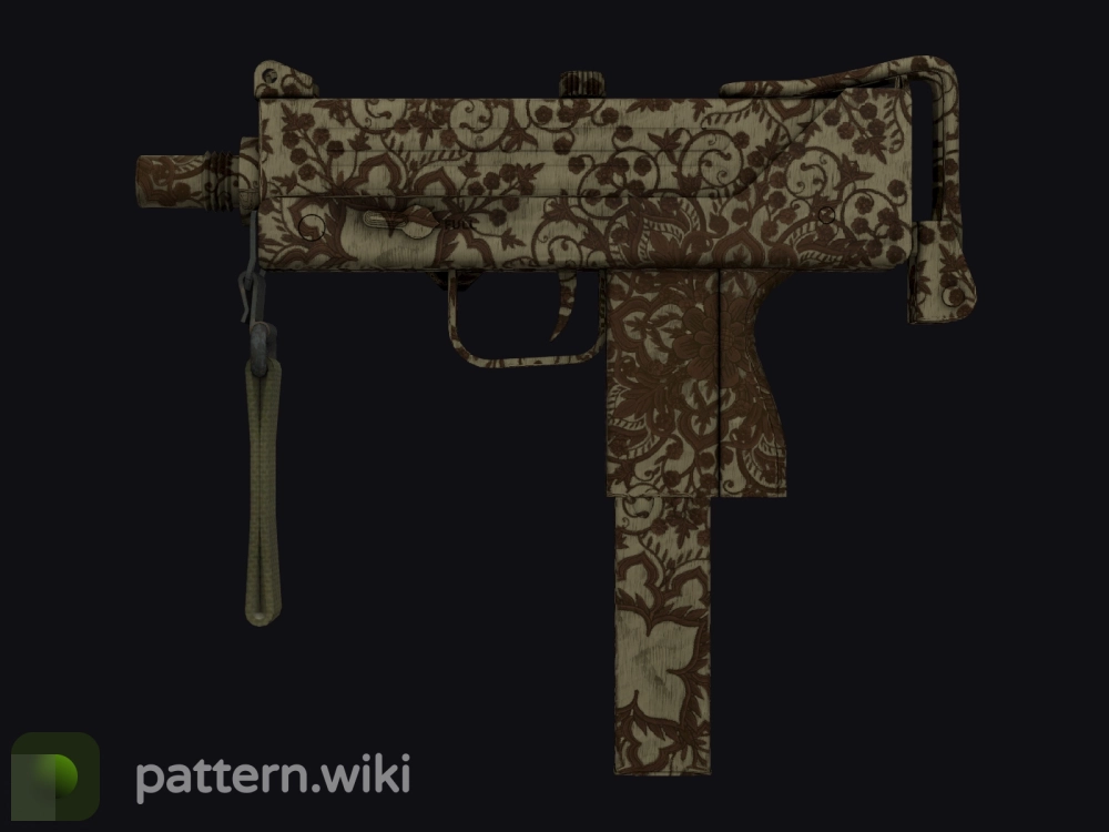 MAC-10 Sienna Damask seed 847