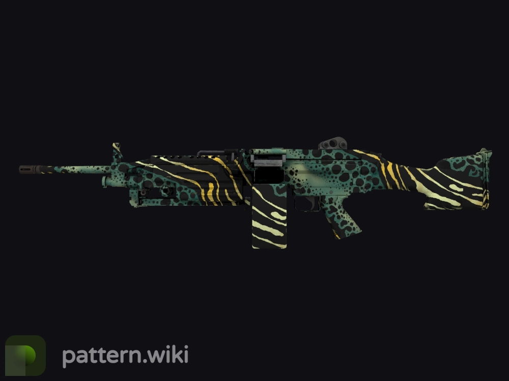 M249 Emerald Poison Dart seed 820