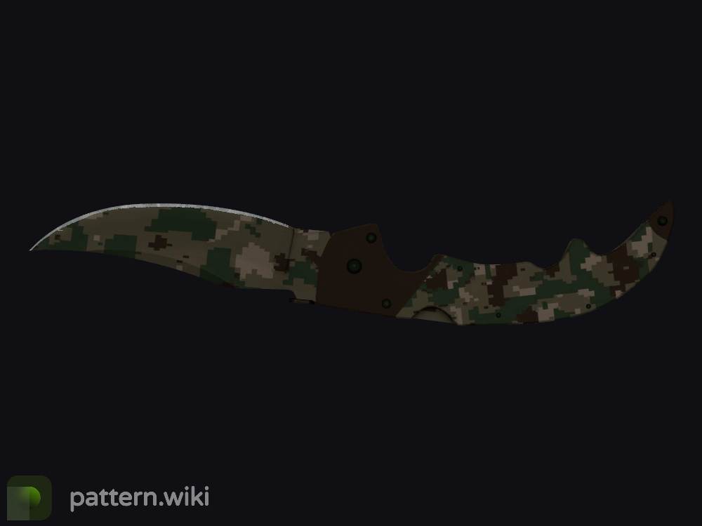 Falchion Knife Forest DDPAT seed 148