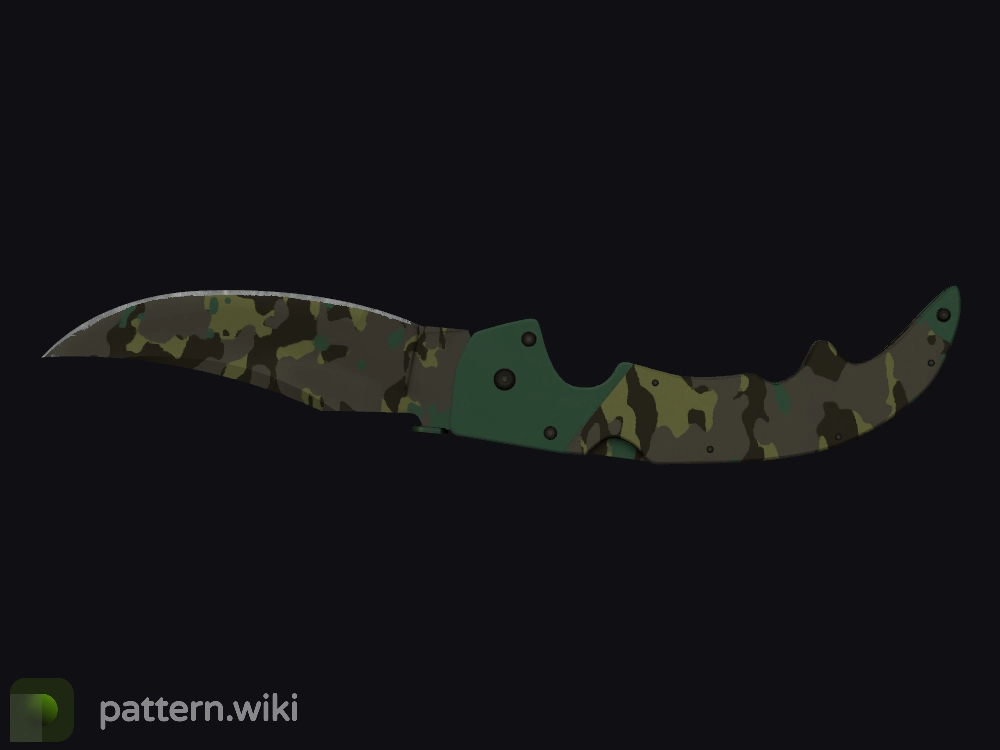 Falchion Knife Boreal Forest seed 354