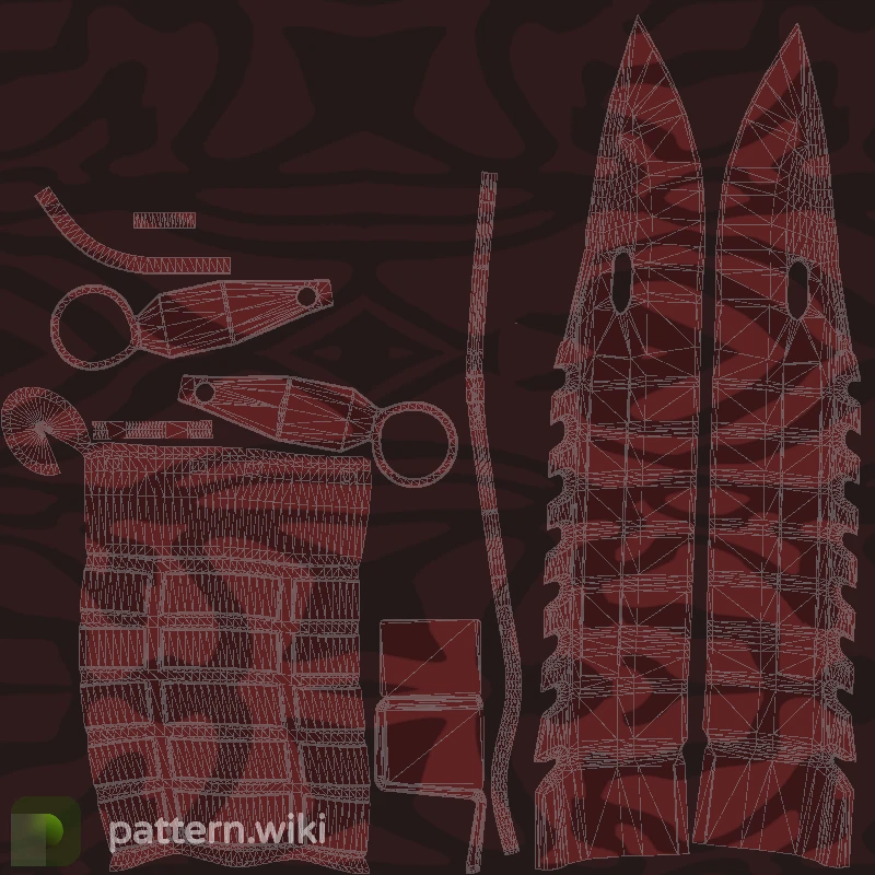 M9 Bayonet Slaughter seed 299 pattern template