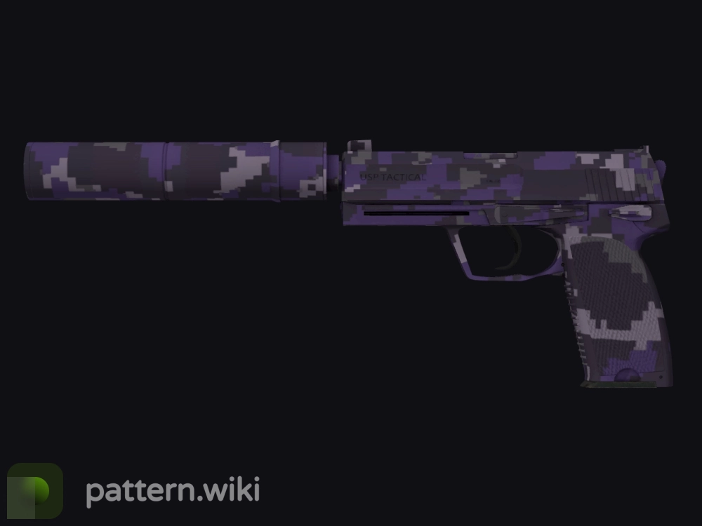 USP-S Purple DDPAT seed 267