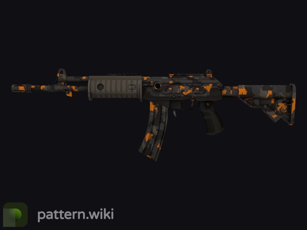 Galil AR Orange DDPAT seed 322