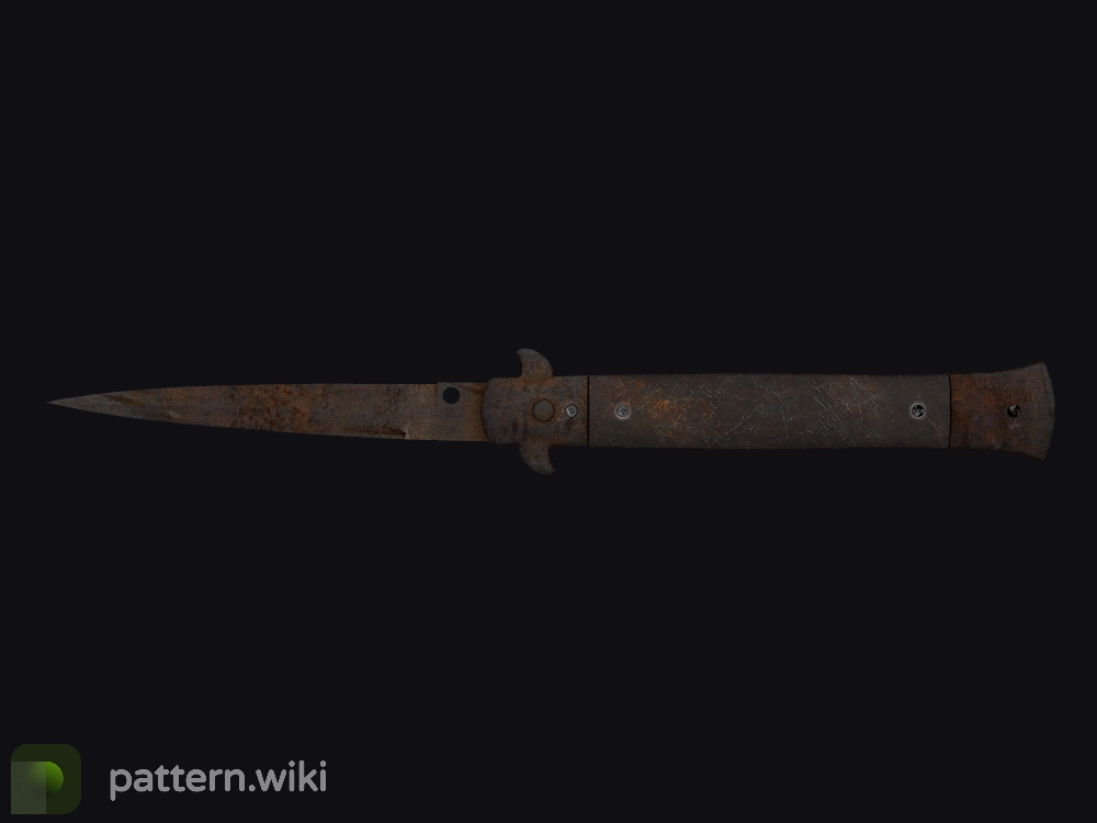 Stiletto Knife Rust Coat seed 116