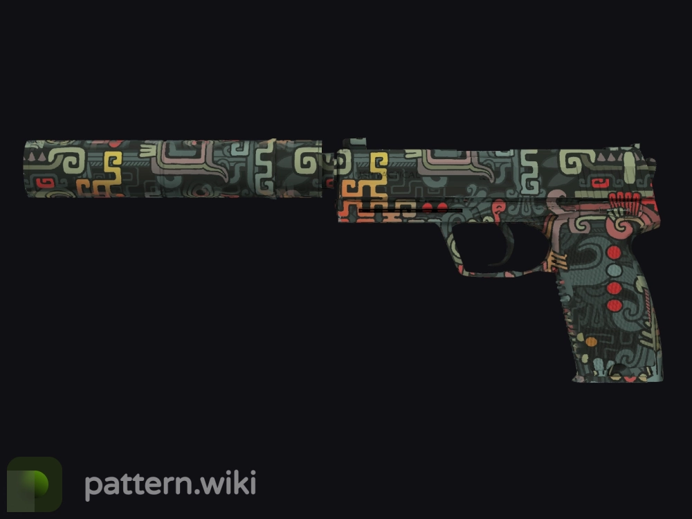 USP-S Ancient Visions seed 18