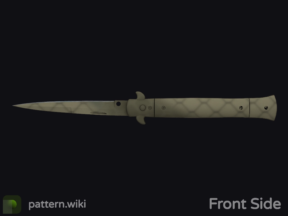 Stiletto Knife Safari Mesh seed 741