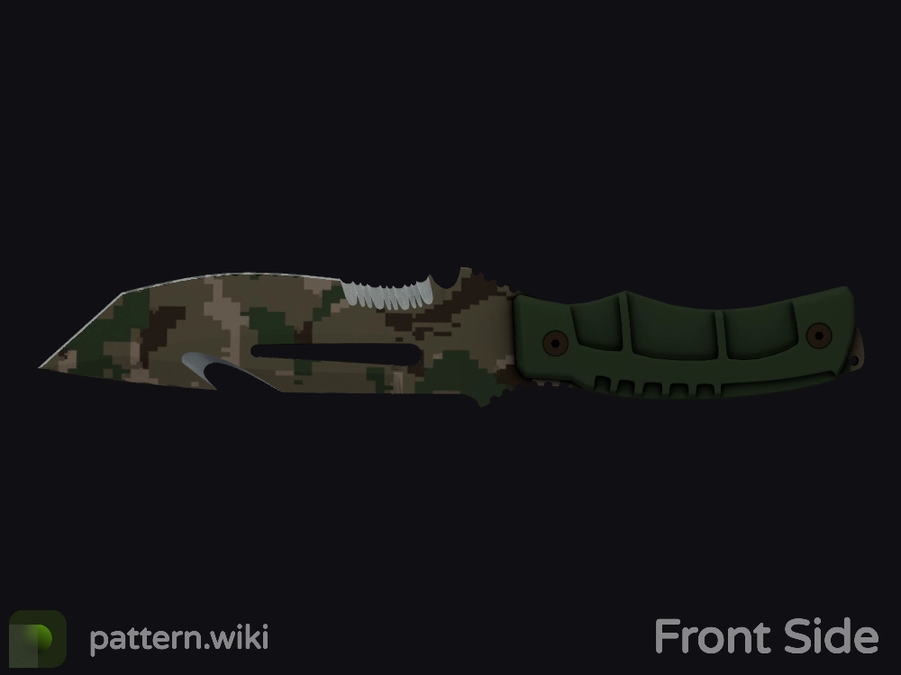 Survival Knife Forest DDPAT seed 449