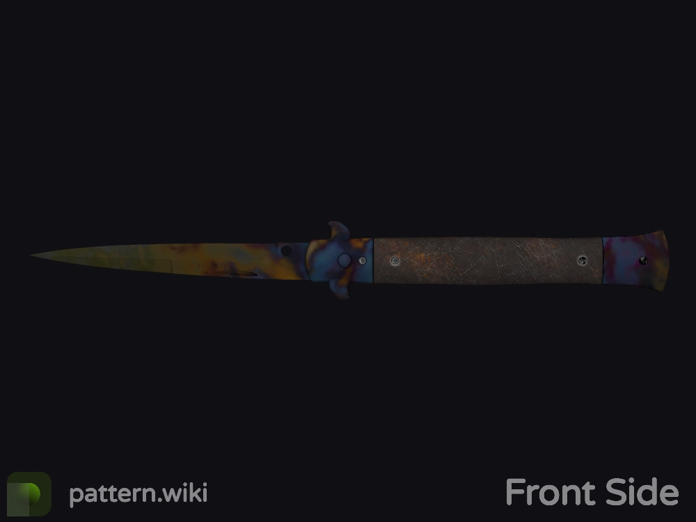 Stiletto Knife Case Hardened seed 766