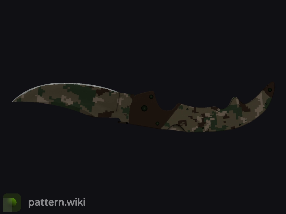 Falchion Knife Forest DDPAT seed 567