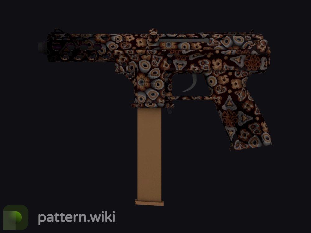 Tec-9 Orange Murano seed 658