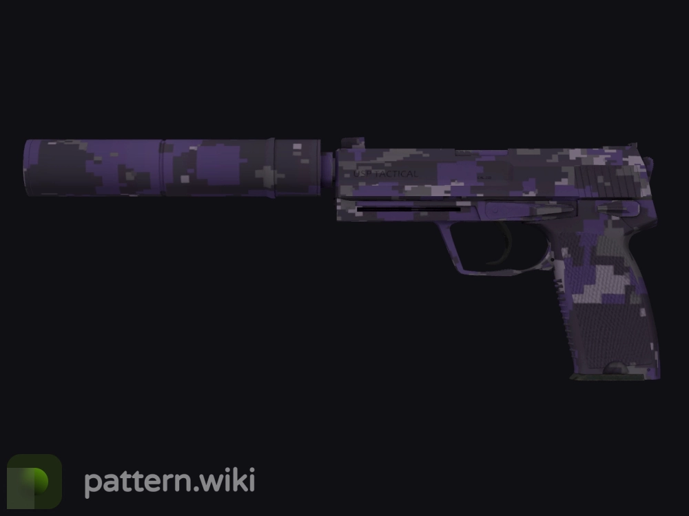 USP-S Purple DDPAT seed 381