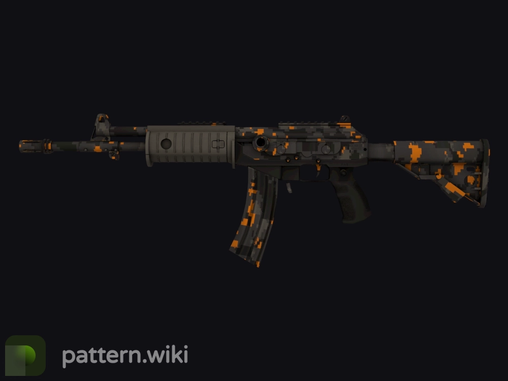 Galil AR Orange DDPAT seed 548