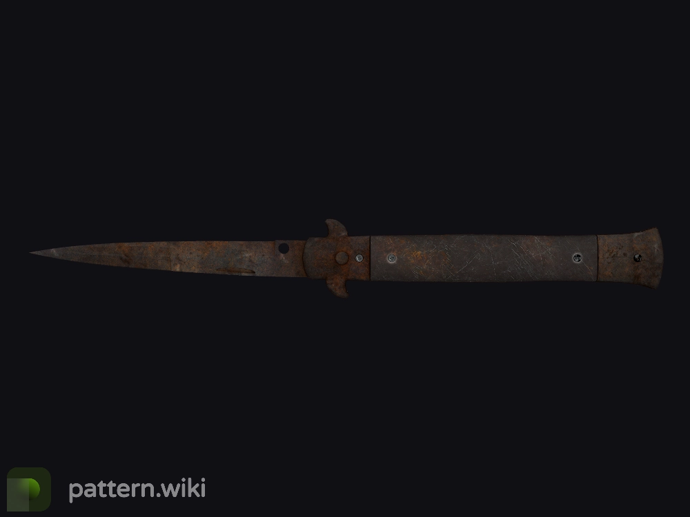 Stiletto Knife Rust Coat seed 947