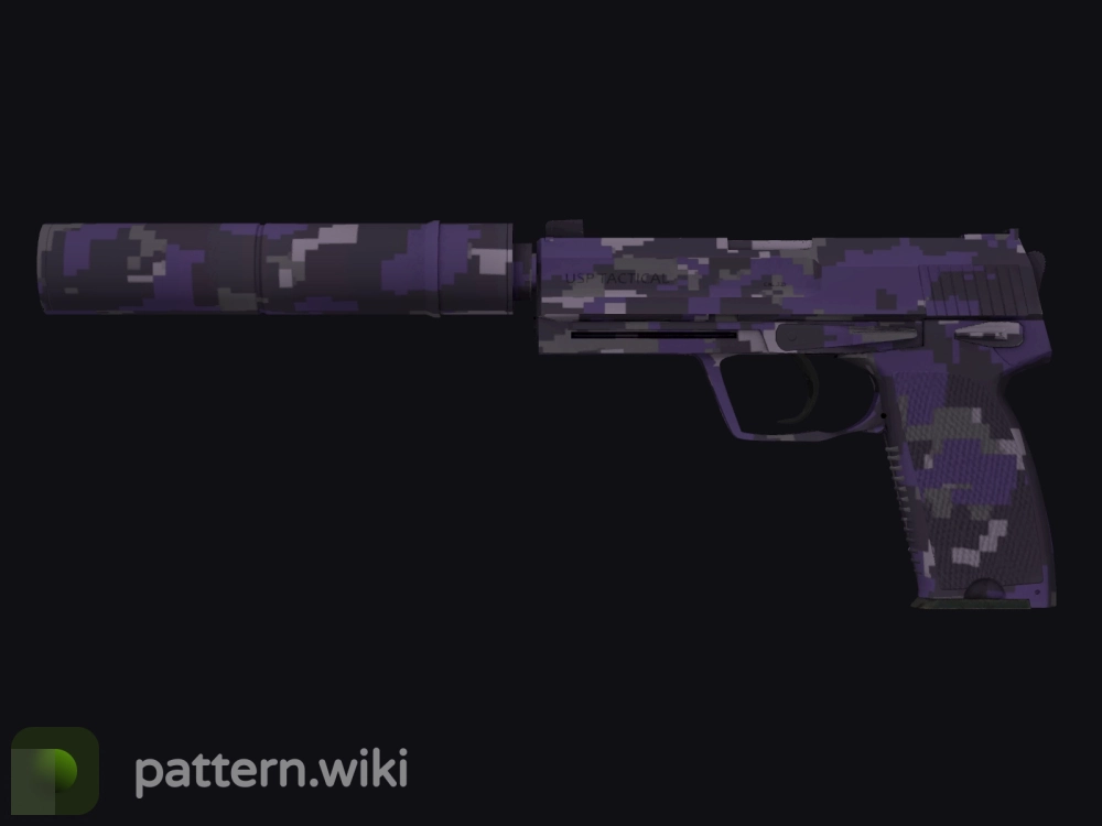 USP-S Purple DDPAT seed 320