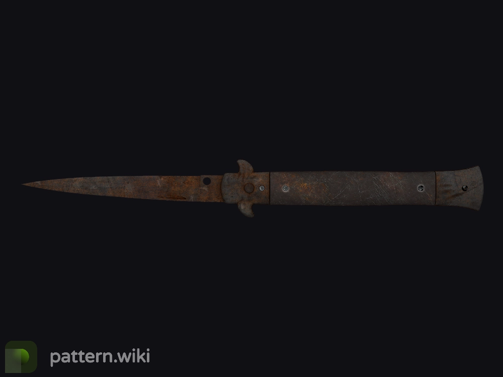 Stiletto Knife Rust Coat seed 57