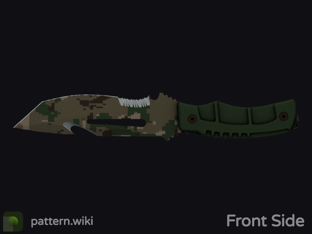 Survival Knife Forest DDPAT seed 353