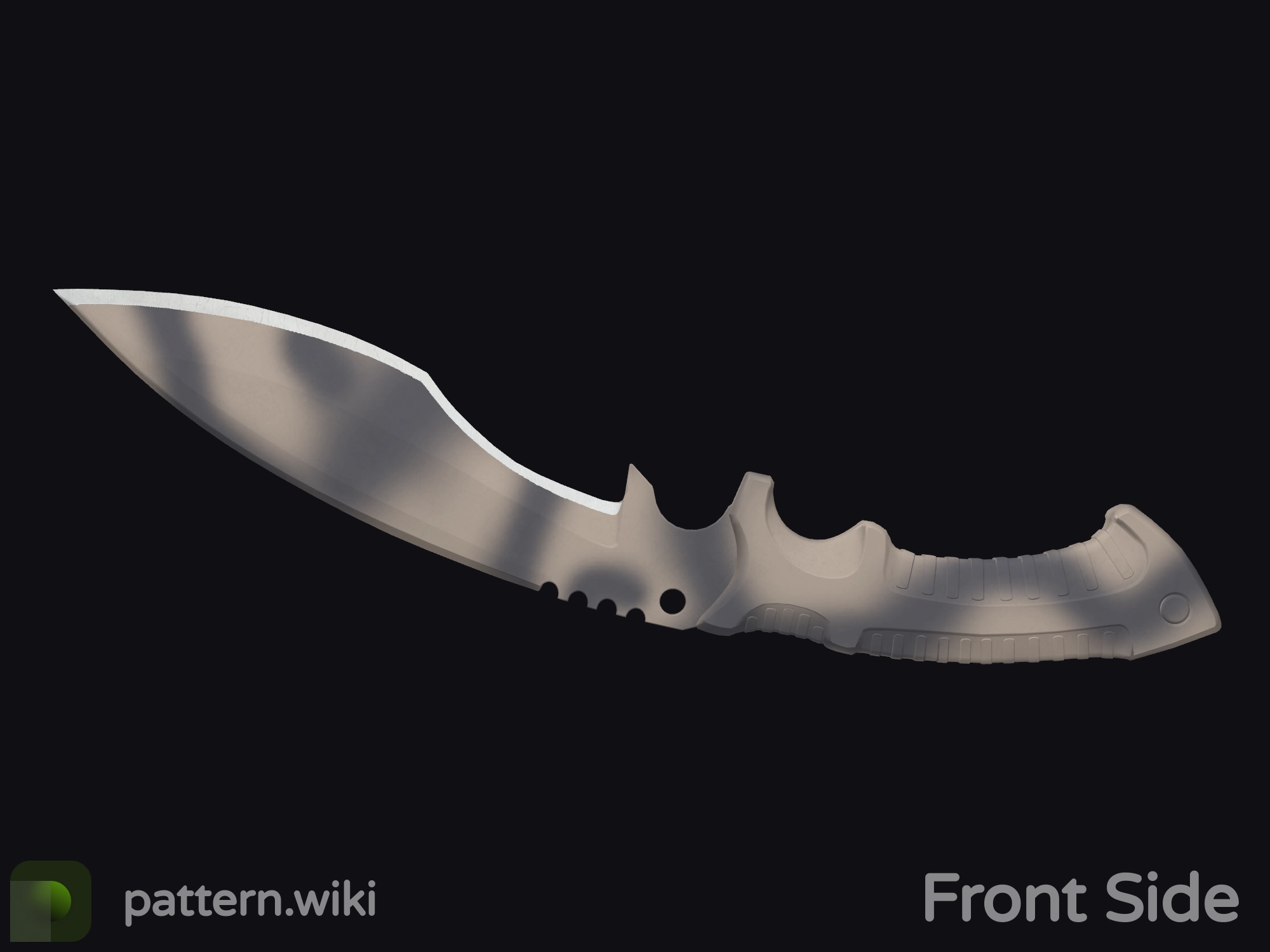 Kukri Knife Scorched seed 138