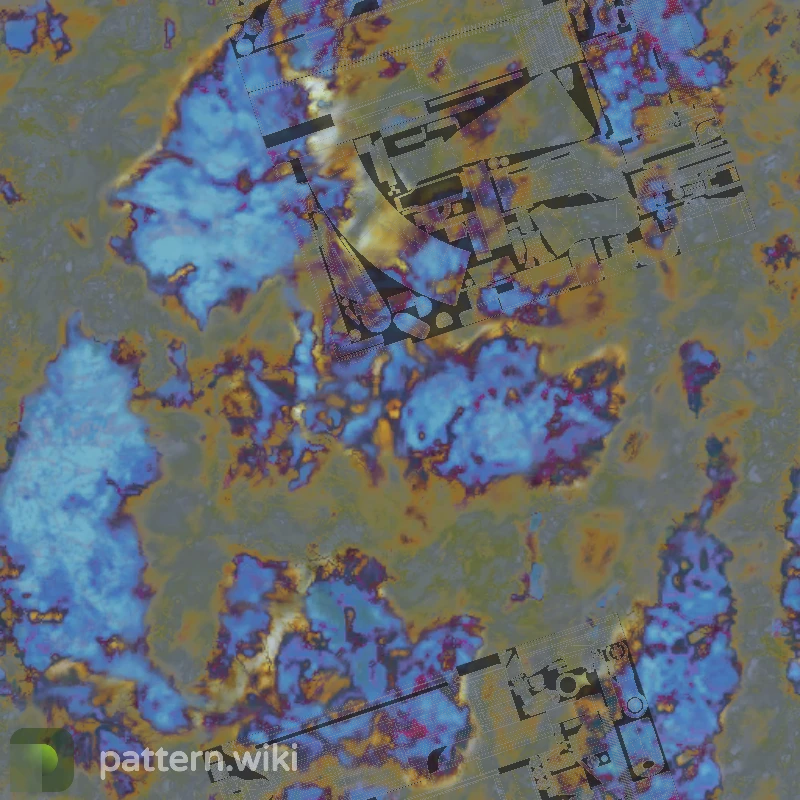 AK-47 Case Hardened seed 471 pattern template