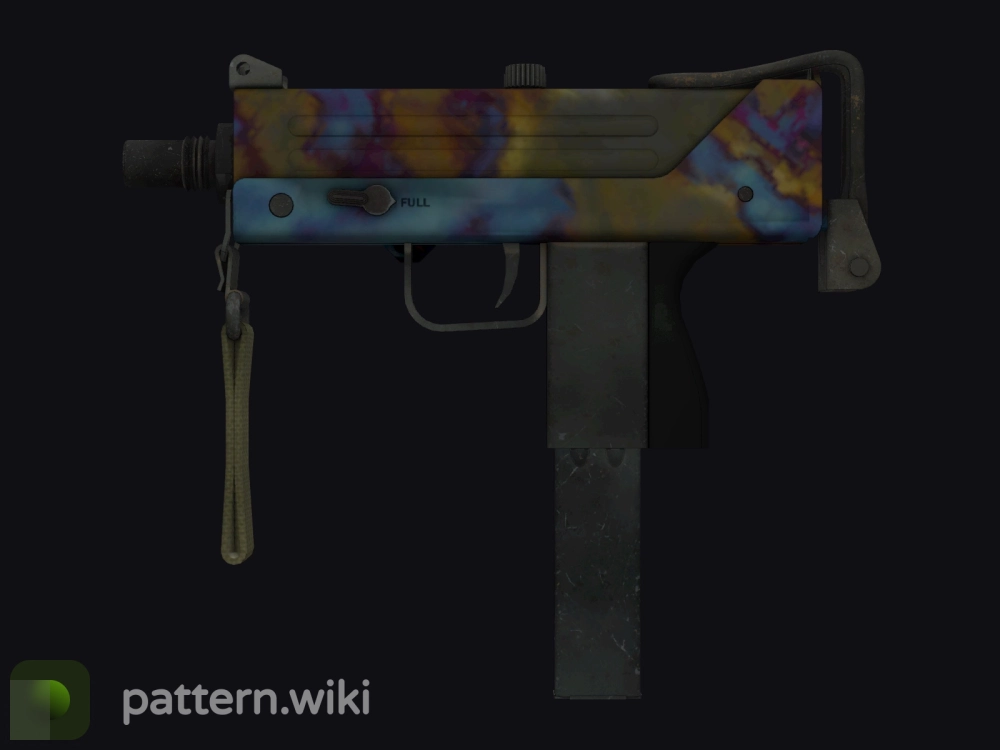 MAC-10 Case Hardened seed 499