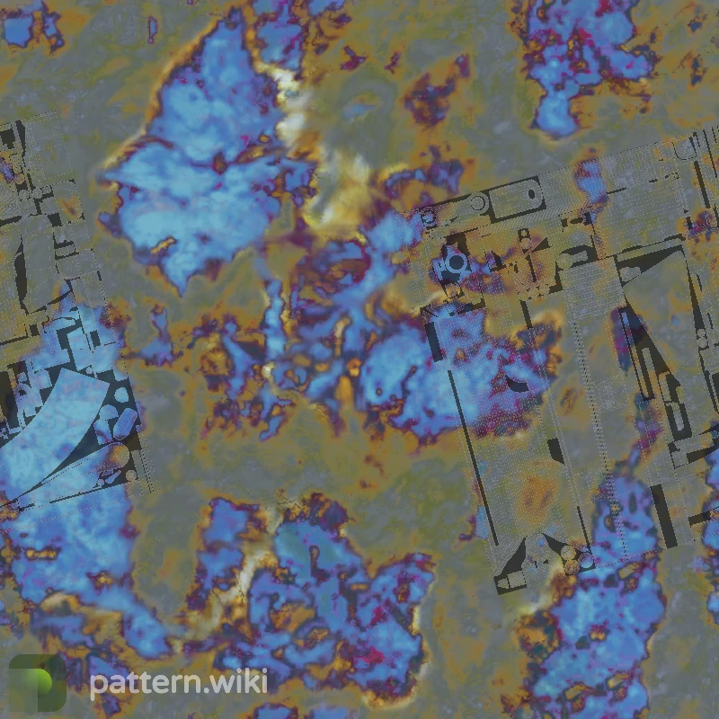 AK-47 Case Hardened seed 716 pattern template