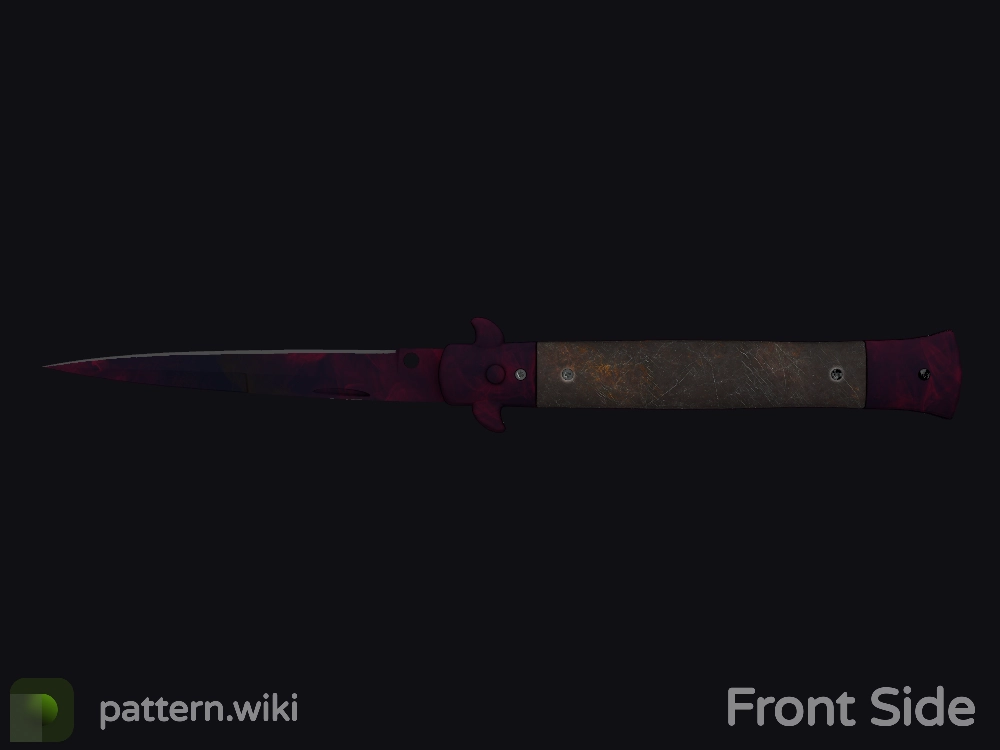 Stiletto Knife Doppler seed 668