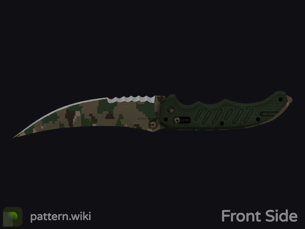 Flip Knife Forest DDPAT seed 686