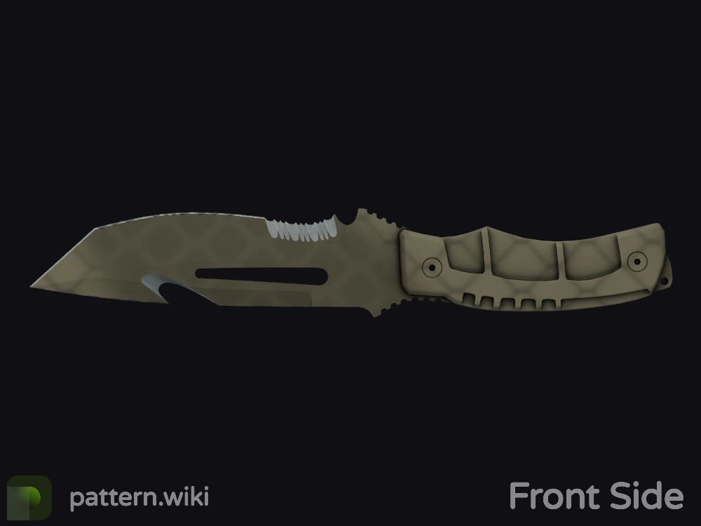 Survival Knife Safari Mesh seed 756