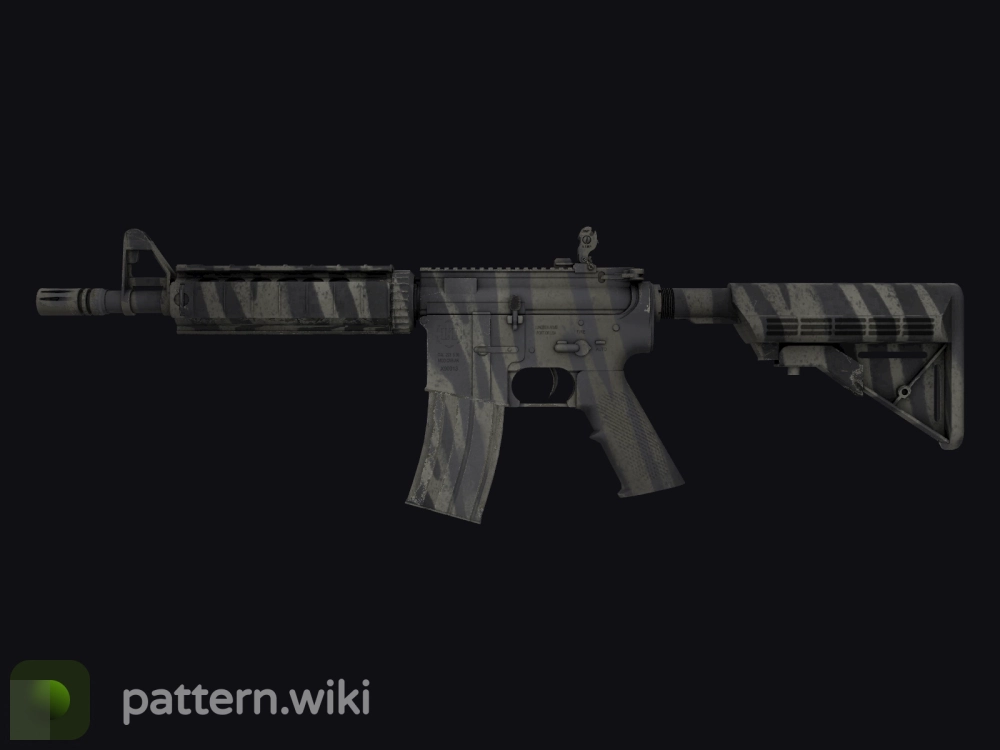 M4A4 Faded Zebra seed 919