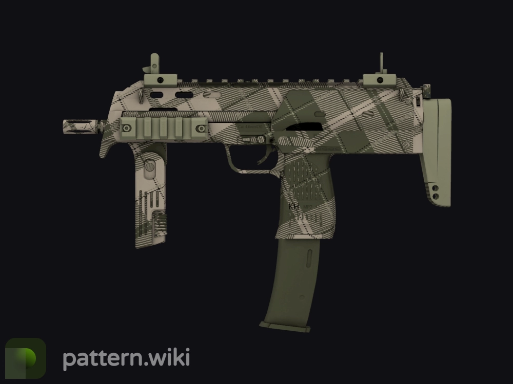 MP7 Olive Plaid seed 433