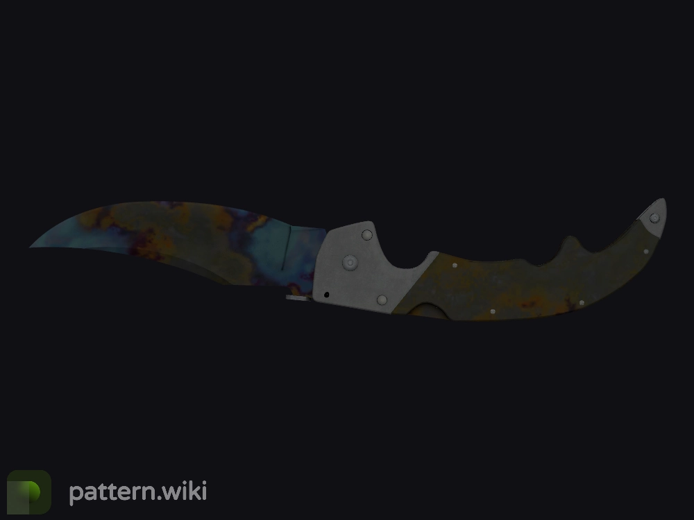 Falchion Knife Case Hardened seed 788