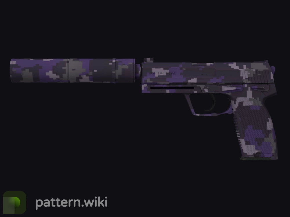 USP-S Purple DDPAT seed 111